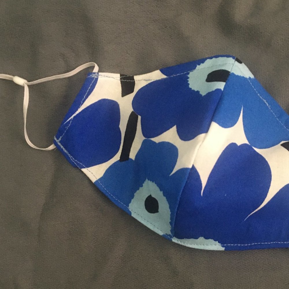 (3/$35) Marimekko Unikko print mask